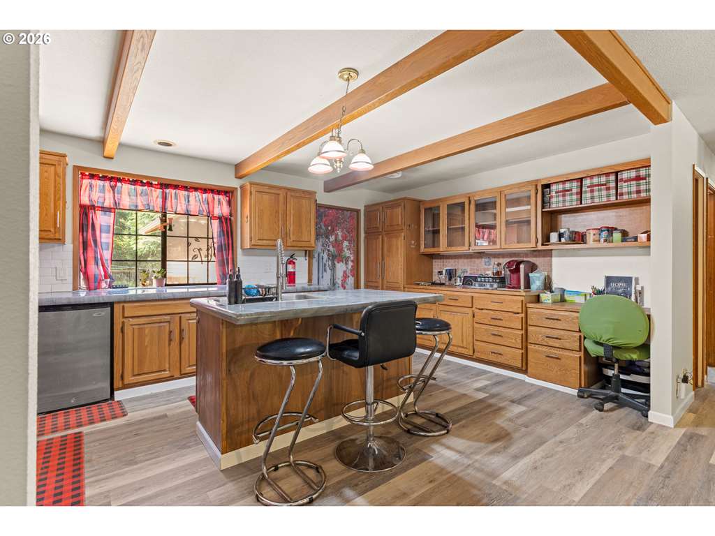 Primary bathroom with soaking tub