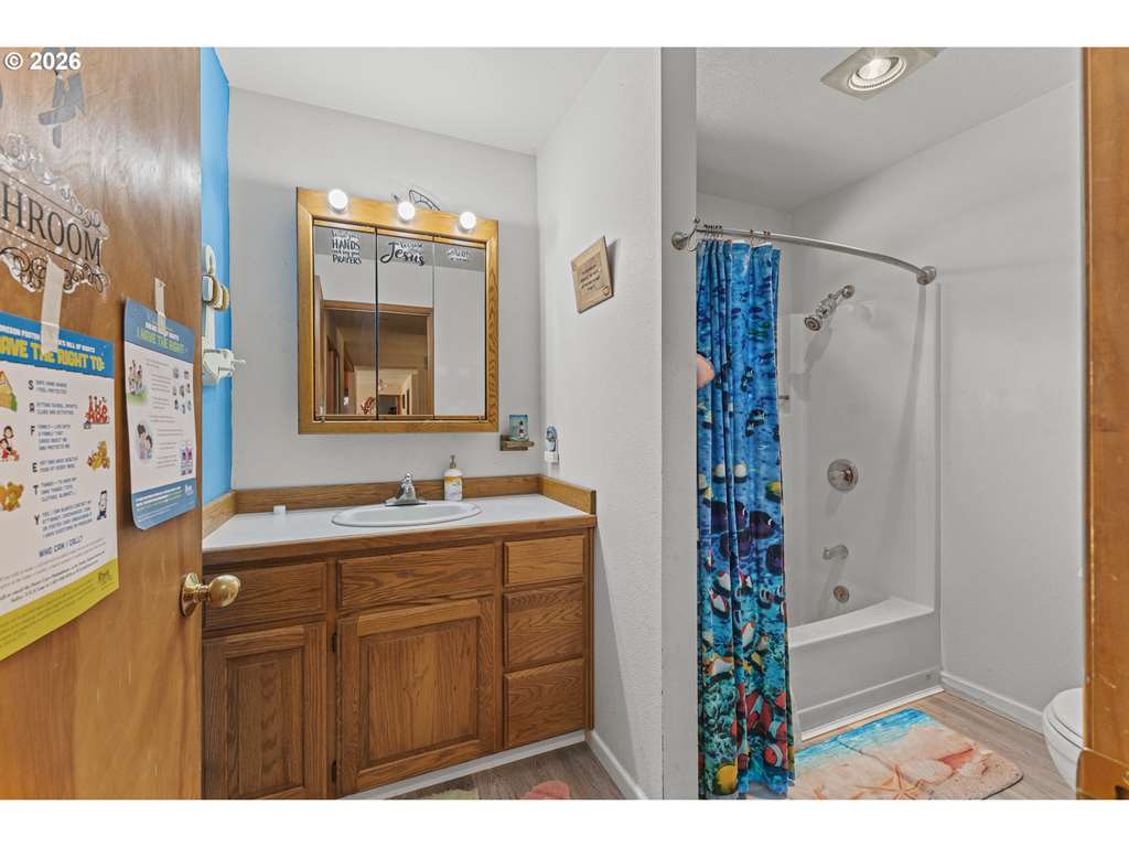Secondary bathroom